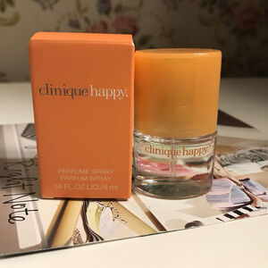 - Clinique Happy Spray For Women Mini Travel Size 0.14 fl. oz./ 4ml. NIB.